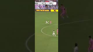 Lionel Messi Incredible Dribbles 5 Players 01062024 [upl. by Hanleigh]