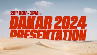 🇬🇧 Follow the Dakar2024 official presentation [upl. by Aettam]