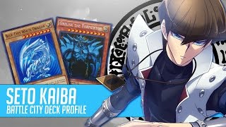 YUGIOH Seto Kaiba Battle City Character Deck Profile [upl. by Airbma]