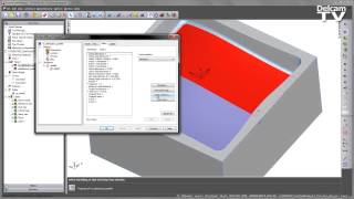 FeatureCAM 2015 R2  5 Axis Toolpath Point Display [upl. by Lehcsreh]