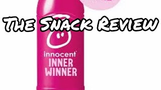 Th Snack Review  Innocent Inner Winner Juice [upl. by Otecina]