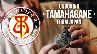 UNBOXING TAMAHAGANE from Japan [upl. by Anilah]