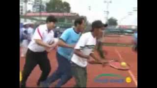 ITF Tennis  level 1 coaches course  funny games [upl. by Aleacim]