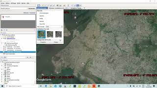 Comment géoréférencer dans QGIS une image avec les coordonnées WGS84 en DMSpartie23 [upl. by Harty161]