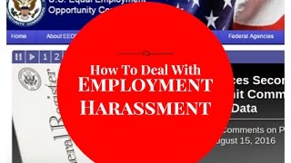 How To File A Complaint With The EEOC  US Equal Employment Opportunity Commission [upl. by Attiuqehs]