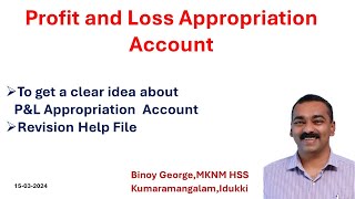 Profit and Loss Appropriation Account [upl. by Sherill]