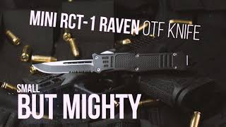 Mini RCT1 Raven Tactical OTF Knife  RavenCrest Tactical [upl. by Moriah]