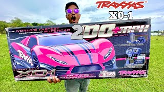 RC Traxxas XO1 World’s Fastest Super Car Unboxing  Chatpat toy tv [upl. by Tab]