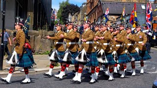 Armed Forces Day Parade 2024 🇬🇧 🏴󠁧󠁢󠁳󠁣󠁴󠁿  Stirling  Scotland in 4K [upl. by Basil]