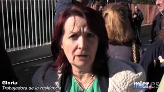 Concentración en la Residencia Asistida de Mayores Gregorio Marañón de Ciudad Real [upl. by Aiki]