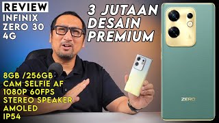 HP 3 Jutaan Desain Tipis Keren Tahan Air Review Infinix Zero 30 4G [upl. by Ledda261]