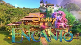 Disney Encanto sí existen la familia y la casa de la película en Colombia [upl. by Aicirtap]