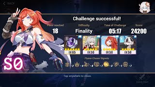 Honkai Impact 3 Elysian Realm 74  Senadina S0 Finality Weapon Spam [upl. by Arrak]