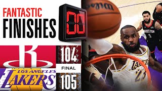 Final 635 EXCITING ENDING Rockets vs Lakers  November 19 2023 [upl. by Atileda]