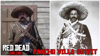 Pancho Villa Outfit Tutorial  Red Dead Online [upl. by Lj]