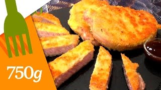 Recette de Tonkatsu ou Porc pané  750g [upl. by Fisoi]