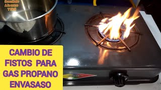 CAMBIO DE GAS RESIDENCIAL A GAS PROPANO ENVASADO EN CILINDRO🔥🔥 [upl. by Tabbi]