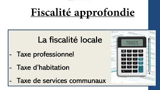 La fiscalité locale Exercice pratique TP TH TSC [upl. by Cassondra639]