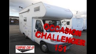 Campingcars occasion Cyril et Hedi  Challenger 151 [upl. by Bithia248]