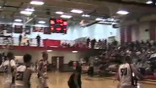 Boys basketball Warrensburg 53 SmithCotton 46 [upl. by Sven904]