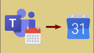 Cómo visualizar eventos del calendario de Microsoft Teams en el calendario de Google [upl. by Rafaelof]