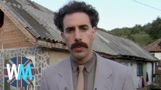 Top 10 WTF Sacha Baron Cohen Moments [upl. by Artaed29]