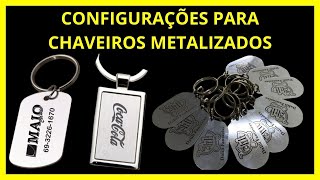 GRAVAÇÃO DE CHAVEIRO DE METAL  TUTORIAL LIGTH BURN [upl. by Atnahsa278]