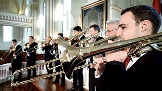 L Viadana Sinfonia La Bolognese  SzegEd TRombone ENsemble  by György Gyivicsan [upl. by Tierney720]