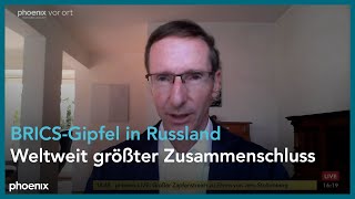 BRICSGipfel Joachim Weber zum Treffen in Kasan Russland  221024 [upl. by Yim]