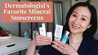 Dermatologists Favorite Mineral Sunscreens Drugstore amp HighEnd  Dr Jenny Liu [upl. by Nylitak]