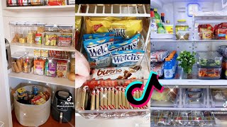 pantry and fridge restock tiktok compilation 🍉🍎 [upl. by Elden]