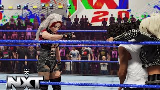 WWE2k24 NXT HEATHER RAE TALKS ABOUT HER VICTIMS  JADIA PARKER ANNOUNCED NEXT WEEK CW [upl. by Adnal]