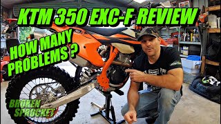 KTM 350 EXCF Long Term Review [upl. by Gualtiero]