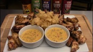 Homemade Cheese Dip 5 NEW Wing Sauces [upl. by Hpotsirhc]