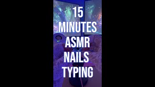 ASMR Nail Tapping amp Scratching  15 Minutes of Relaxing Sounds with CharmFilled Nails [upl. by Hera]