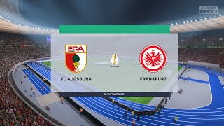 DFB POKAL ACHTELFINAL FC Augsburg vs Eintracht Frankfurt [upl. by Eiraminot]