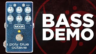 MXR Poly Blue Octave Bass Demo [upl. by Amber]