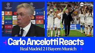 quotBEST SQUAD EVERquot 😳  Carlo Ancelotti  Real Madrid 21 Bayern Munich  UEFA Champions League [upl. by Ajad755]