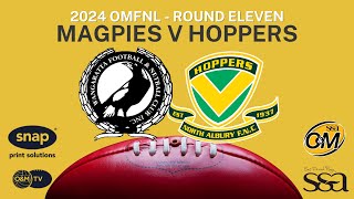 2024 R11 Magpies v Hoppers [upl. by Queri]