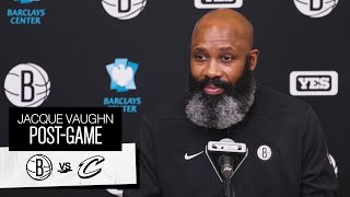 Jacque Vaughn  PostGame Press Conference  Cleveland Cavaliers [upl. by Ahsin]