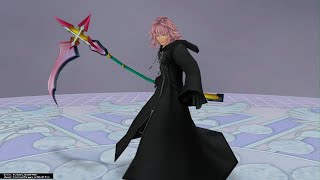 Marluxia data battle  kingdom Hearts 25 part 3 [upl. by Barrett937]