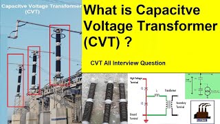 WHAT IS CAPACITIVE VOLTAGE TRANSFORMERCVT II CVT WORKING II CVT amp PT II URDUHINDI [upl. by Gillead]