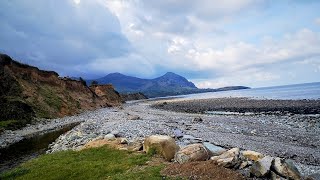 Camping in Beautiful Aberafon Wales 2021 Beach Campfire amp Breathtaking Sunsets Camping wales [upl. by Nohtanoj160]