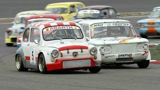 Kampf der Zwerge 2015  Highlights Nürburgring 2  Race 1  NSU TT Fiat Abarth Mini Simca [upl. by Ydde]