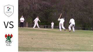 FIRST GAME OF THE SEASON NAILBITING FINISH  Haddon 1st XI vs Weekley amp Warkton 1xt XI [upl. by Karisa]