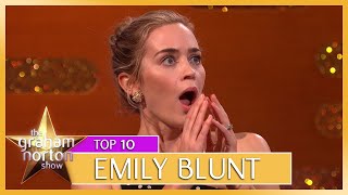 Emily Blunts Top 10 Moments  The Graham Norton Show [upl. by Nylinnej359]