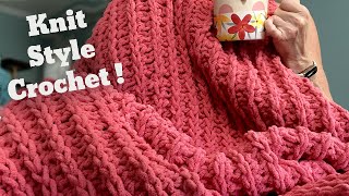 EASY Weekend Chunky Blanket 🧶 With Beginner Friendly Option 🤩 [upl. by Lohner]