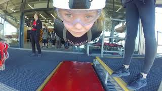 8 year old smashes Velocity 2  Worlds Fastest Zipline  Wales 2023 [upl. by Noleta375]