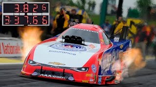 Robert Hight makes the FASTEST pass in NHRA history [upl. by Manella]