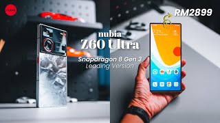 Nubia Z60 Ultra Leading Version MOST AffordablePowerful Flagship  RM2899 [upl. by Nirtak409]